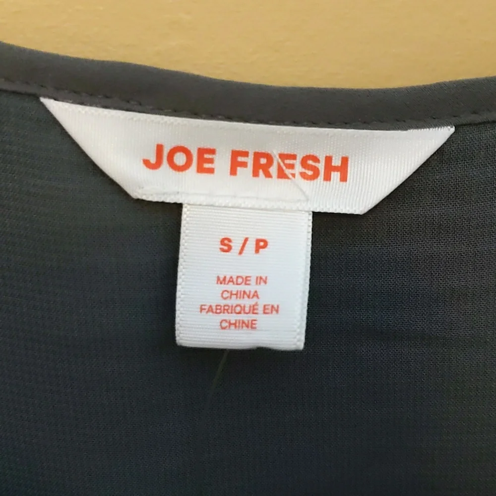 Joe Fresh| NWT Silver Spaghetti Strap Square Sequined Dress - Picture 4 of 13